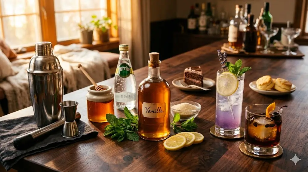 Best Boissons Maison : L'Art des Sirops et Cocktails pour Accompagner Vos Desserts