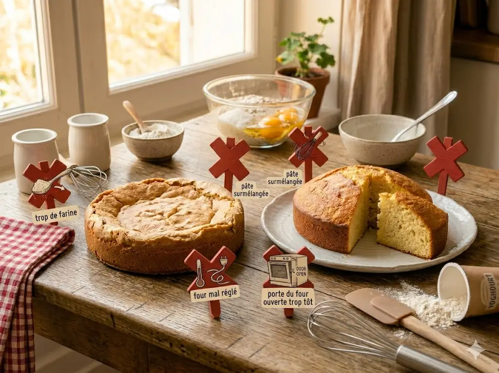 Gateau aux yaourt : 4 erreurs à fuir