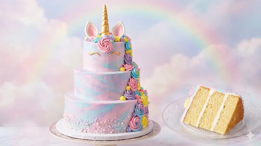 Gateau anniversaire licorne : comment maitriser ces 5 etapes