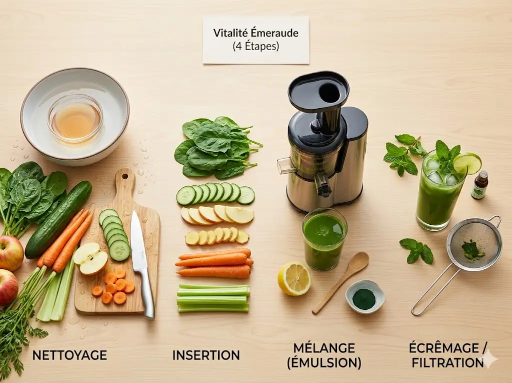 Jus de legume : Les 5 meilleures recettes détox à tester