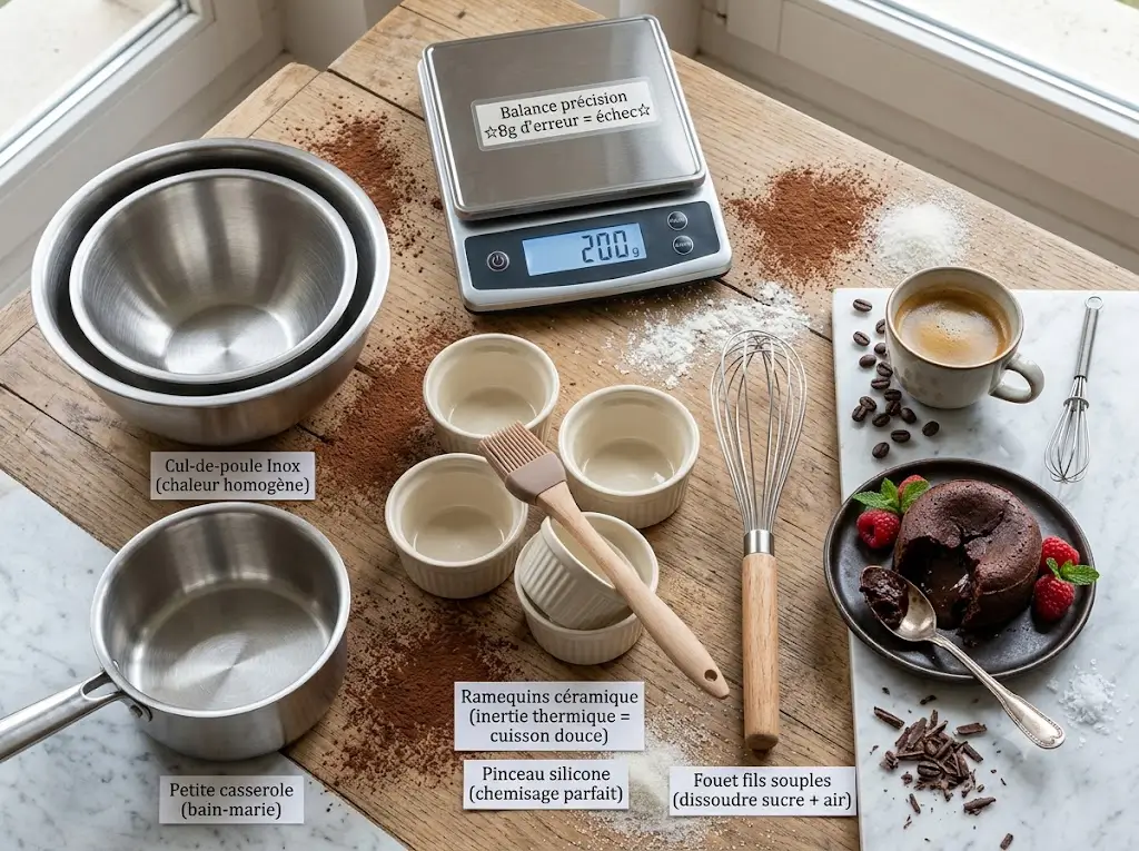 Dessert au chocolat : 5 étapes pour le meilleur mi-cuit