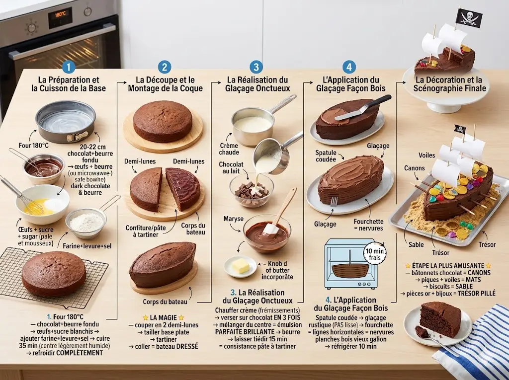 Gateau pirate 5 astuces pour le meilleur dessert