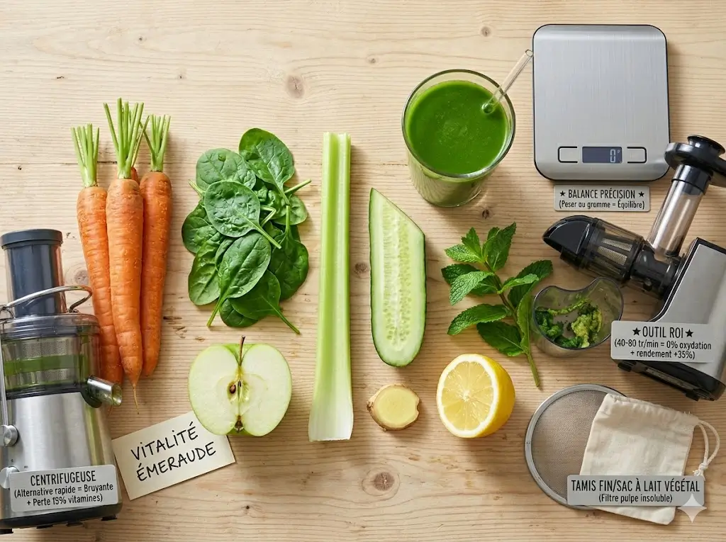 Jus de legume : Les 5 meilleures recettes détox à tester