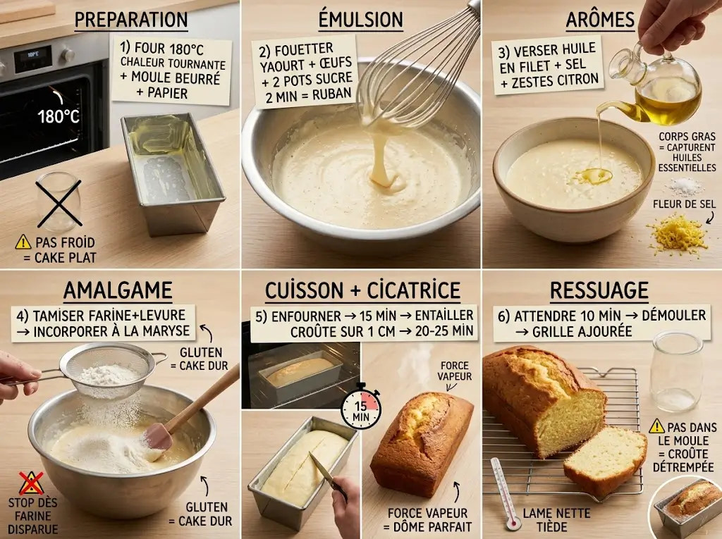 cake yaourt la meilleure recette en 4 étapes simples