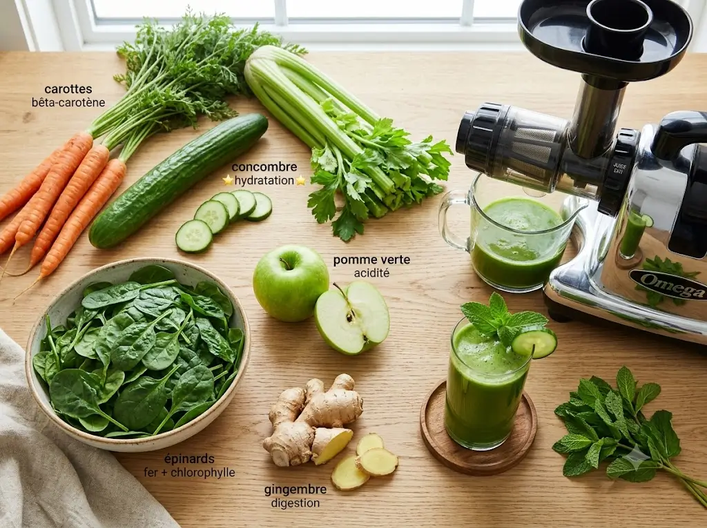 jus de legume : les 7 meilleures recettes detox