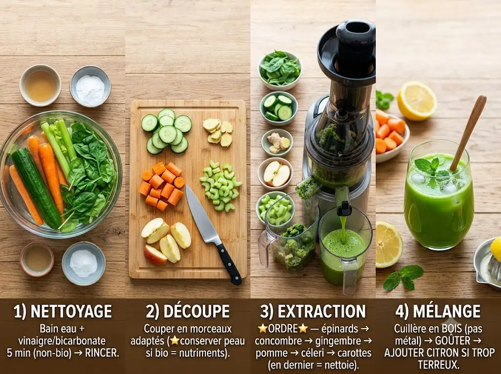 jus de legume : les 7 meilleures recettes detox