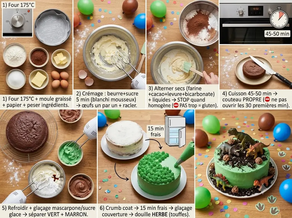 gateau anniversaire dinosaure : 5 astuces pour le meilleur dessert